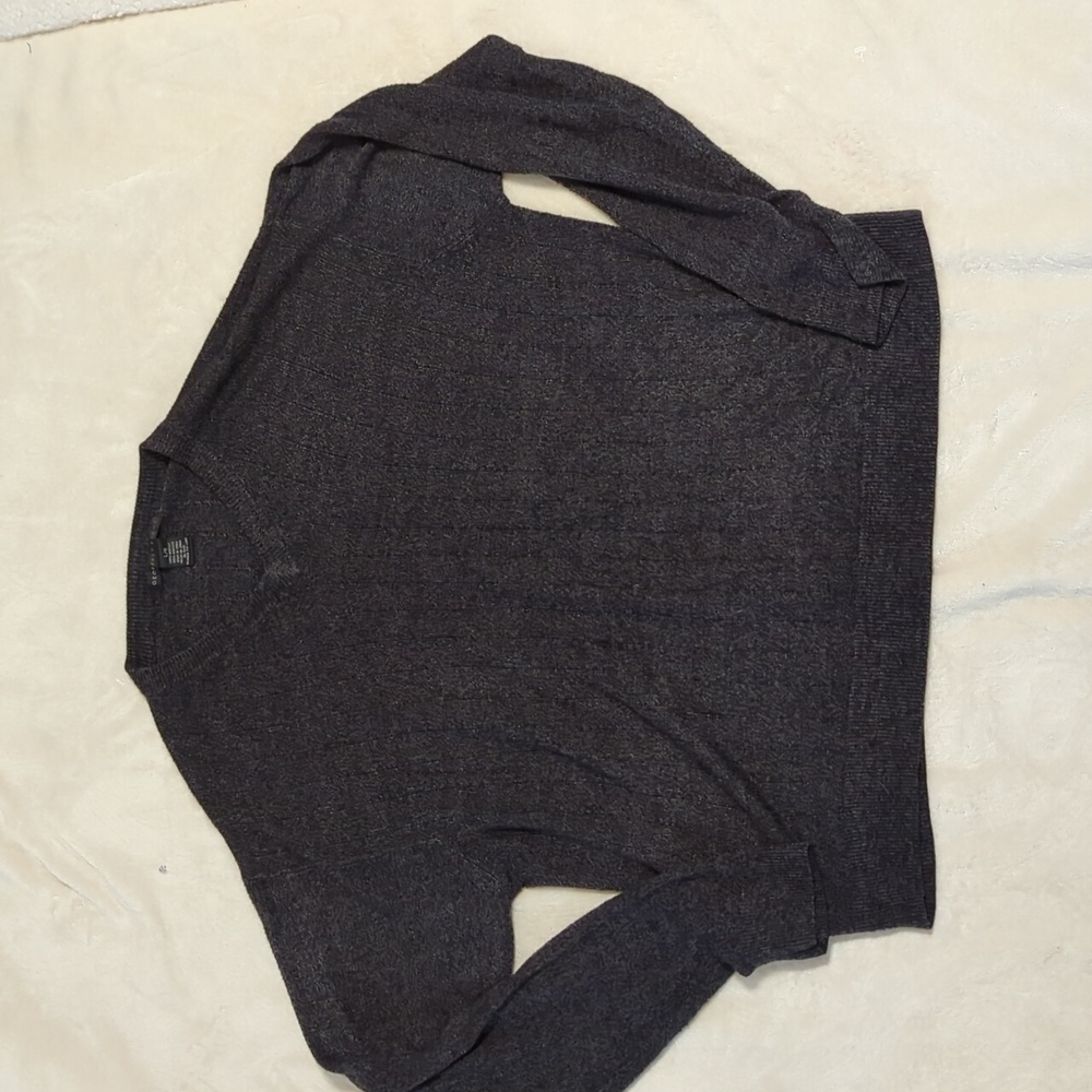 Geoffrey Beene men's sweater large Black